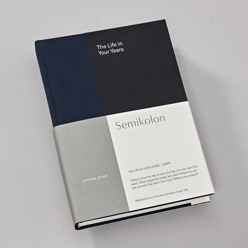 Semikolon The Life in Your Years 5 Year Journal